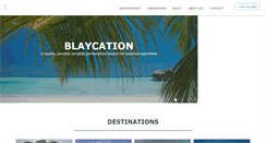 Desktop Screenshot of blaycation.com